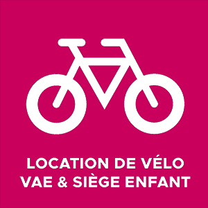 Location de vélo VAE et siège enfant